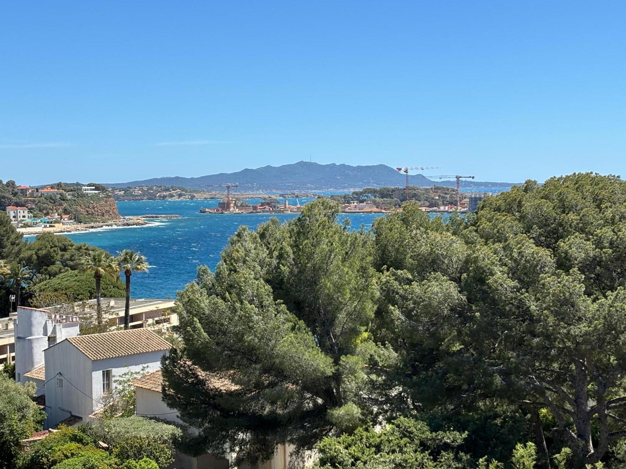 Appartement T3 Terrasse Vue Mer Bandol Buitenkant foto